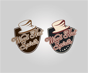 Logo Design by Visualland for Wood Hat Spirits | Design: #1874833