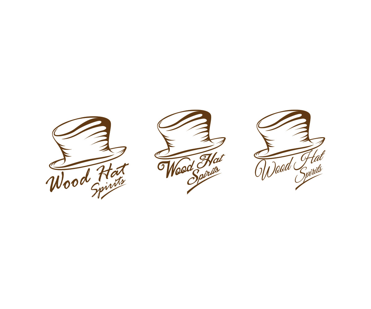 Logo Design by Visualland for Wood Hat Spirits | Design #1898683
