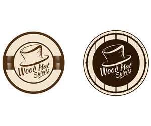 Logo Design by Visualland for Wood Hat Spirits | Design: #1901529