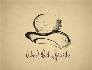 Logo Design by ksenia design for Wood Hat Spirits | Design: #1862919