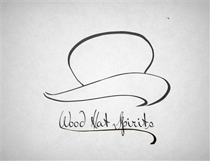 Logo Design by ksenia design for Wood Hat Spirits | Design: #1873104