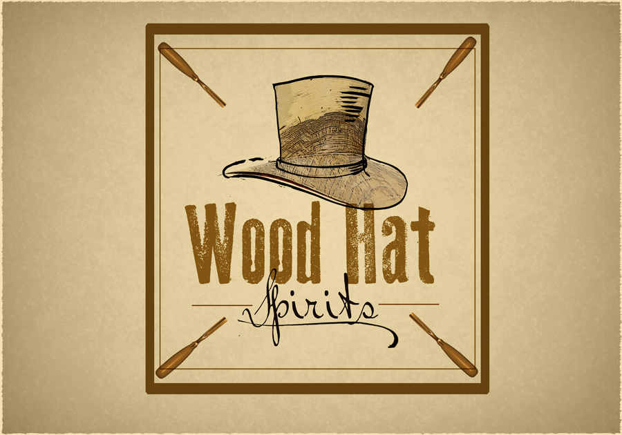 Logo Design by ksenia design for Wood Hat Spirits | Design #1902432