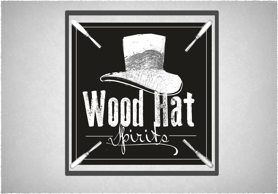 Logo Design by ksenia design for Wood Hat Spirits | Design #1904799