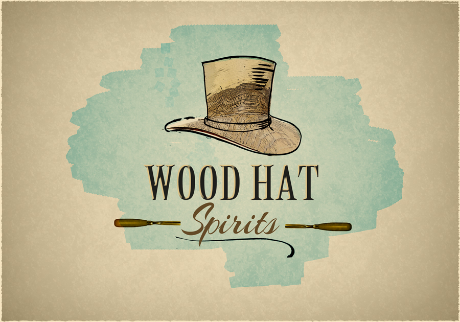 Logo Design by ksenia design for Wood Hat Spirits | Design #1910109