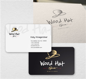 Logo Design by kresh for Wood Hat Spirits | Design: #1887579