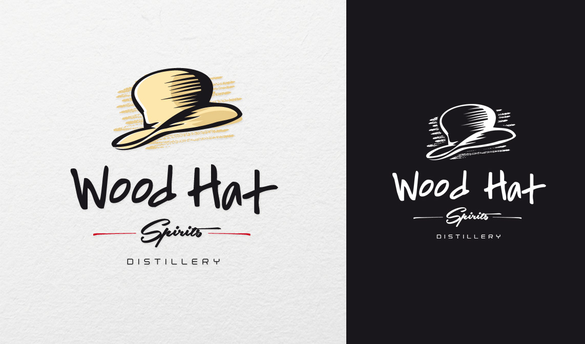 Logo Design by kresh for Wood Hat Spirits | Design #1887581