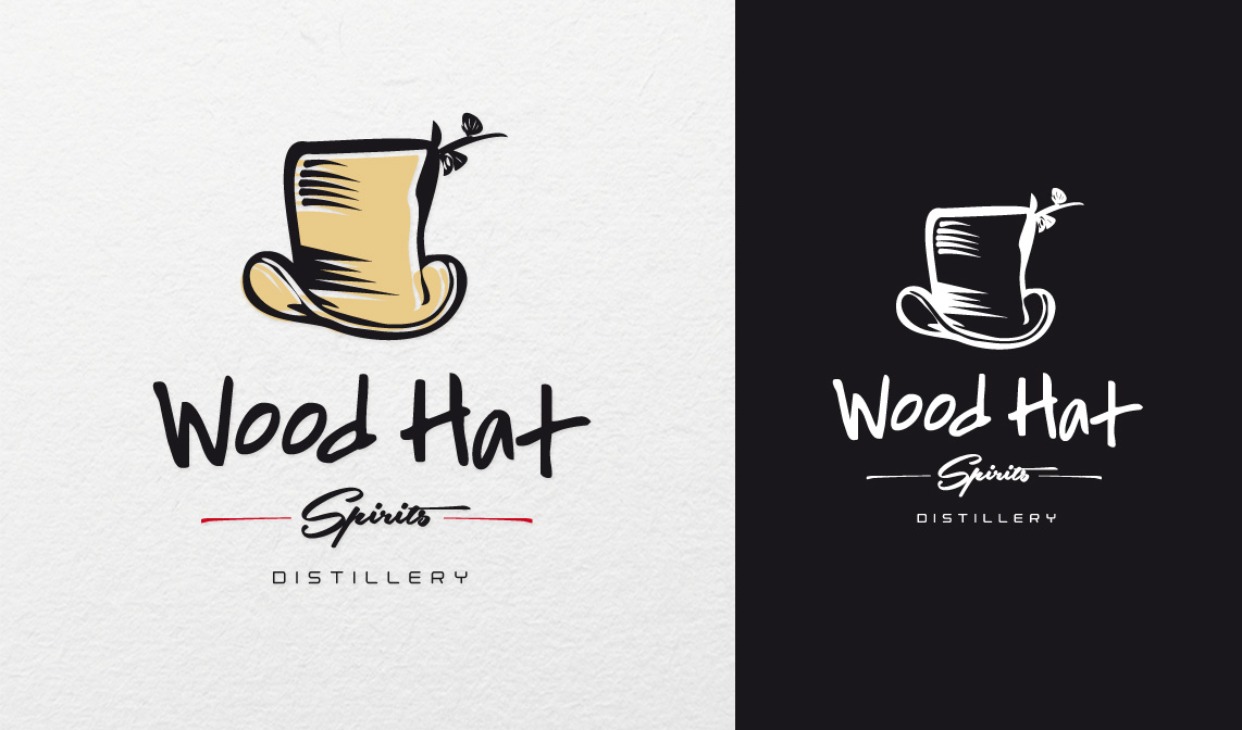 Logo Design by kresh for Wood Hat Spirits | Design #1887586