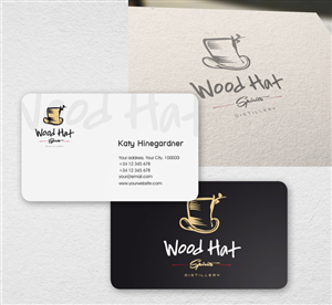Logo Design by kresh for Wood Hat Spirits | Design: #1887589