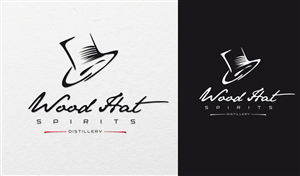 Logo Design by kresh for Wood Hat Spirits | Design: #1889472