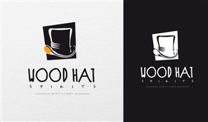 Logo Design by kresh for Wood Hat Spirits | Design: #1889474