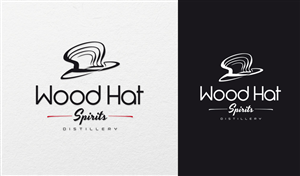 Logo Design by kresh for Wood Hat Spirits | Design: #1889476
