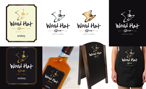 Logo Design by kresh for Wood Hat Spirits | Design: #1901075