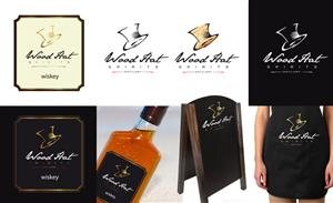 Logo Design by kresh for Wood Hat Spirits | Design: #1901077