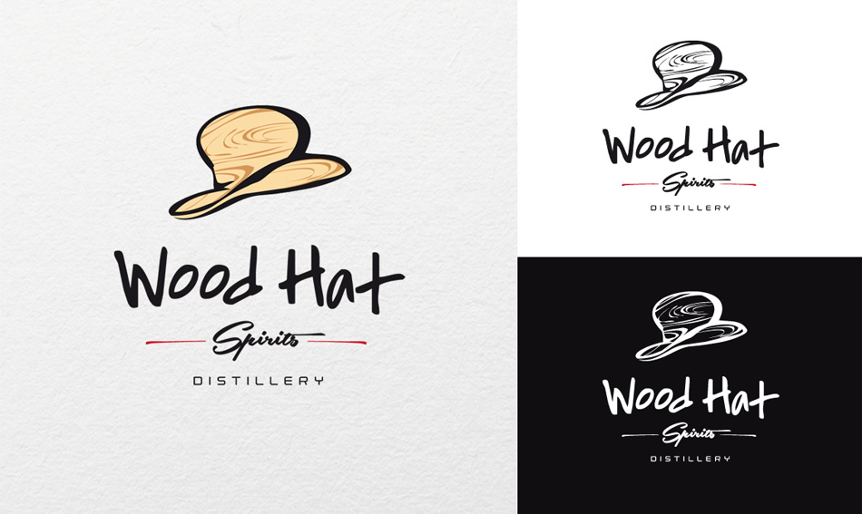 Logo Design by kresh for Wood Hat Spirits | Design #1910091
