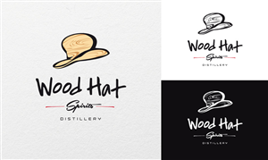 Logo Design by kresh for Wood Hat Spirits | Design: #1910091
