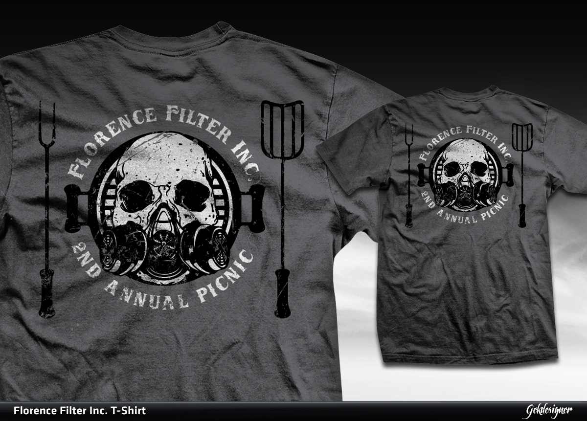 T-shirt Design by gekgrfx for florence filter | Design #1857321