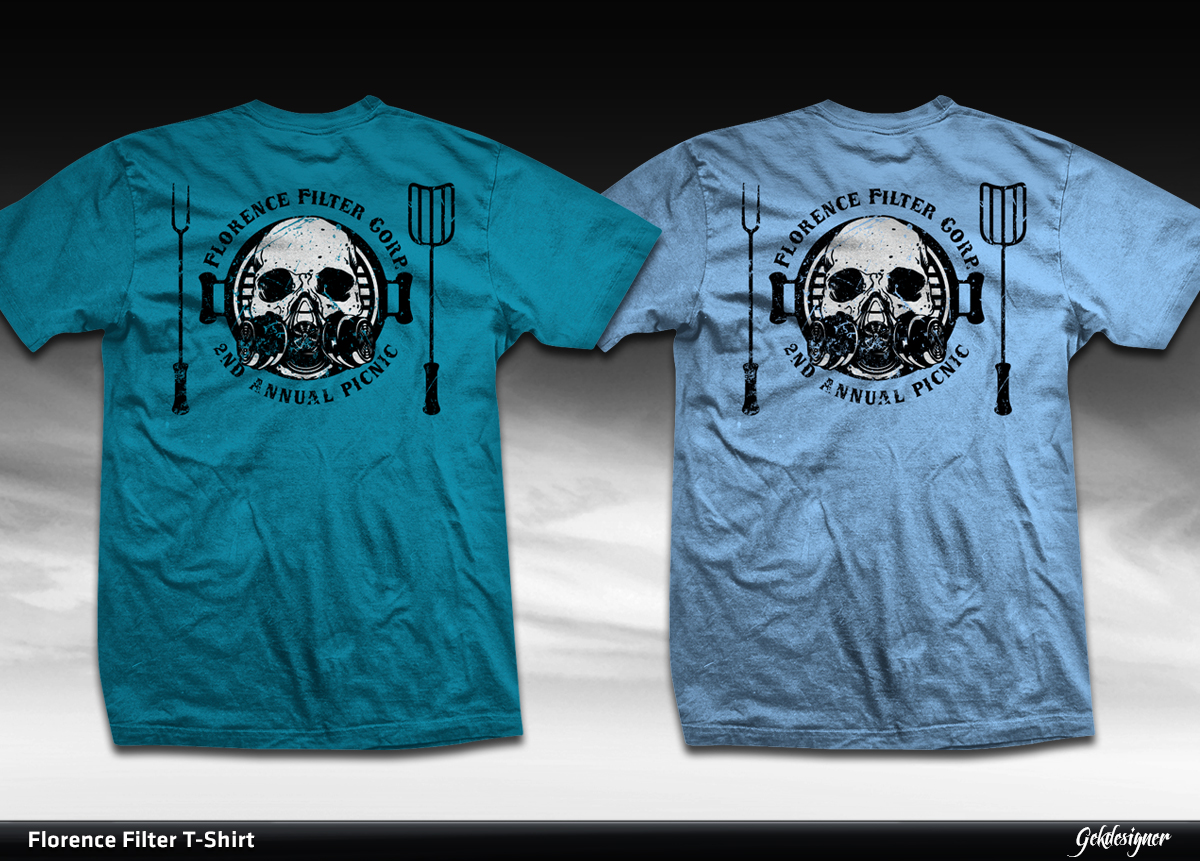 T-shirt Design by gekgrfx for florence filter | Design #1859413