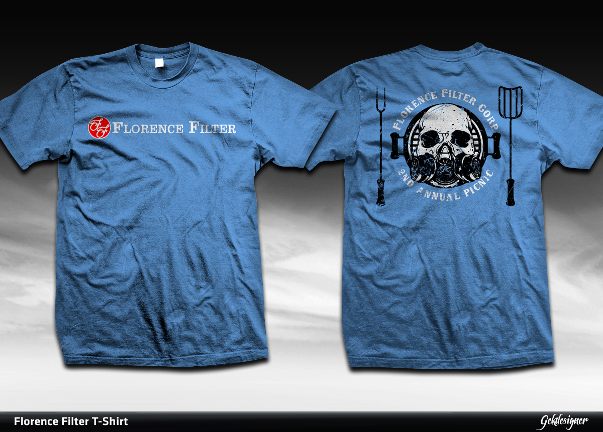 T-shirt Design by gekgrfx for florence filter | Design: #1861278