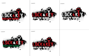 Diseño de Logo por anushka_snigdha para Lock & key escape room | Diseño: #7359212