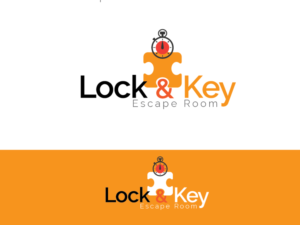 Diseño de Logo por BitsNDigits para Lock & key escape room | Diseño: #7362351