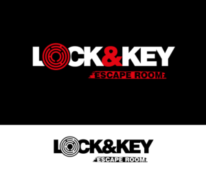 Diseño de Logo por DiDi's para Lock & key escape room | Diseño: #7343413