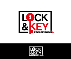 Diseño de Logo por DiDi's para Lock & key escape room | Diseño: #7353973