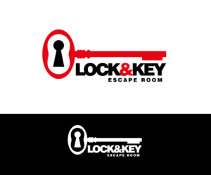 Diseño de Logo por DiDi's para Lock & key escape room | Diseño: #7353979