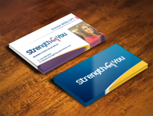 Business Card Design by Verified artistry (Design garden) for Strength4You | Design: #7349809