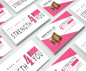 Business Card Design by JK18 for Strength4You | Design: #7346245