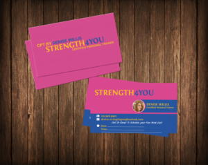 Business Card Design by Colourd for Strength4You | Design: #7362960