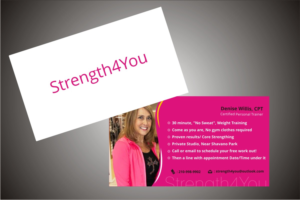 Business Card Design by Anil for Strength4You | Design #7354475