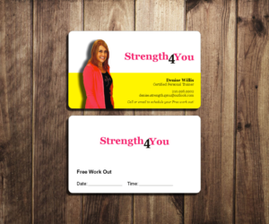 Business Card Design by DZINO for Strength4You | Design: #7347288