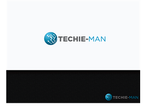 Techie-Man    (in any case, title, lower, upper, whatever you fancy) | Logo-Design von jaime.sp
