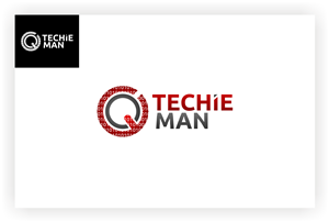 Techie-Man    (in any case, title, lower, upper, whatever you fancy) | Logo-Design von laceymosleyy