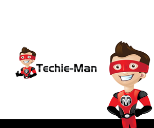 Techie-Man    (in any case, title, lower, upper, whatever you fancy) | Logo-Design von Alexander
