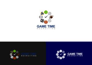 Diseño de Logo por BehindSymbols para Game Time Recruiting | Diseño: #7524324
