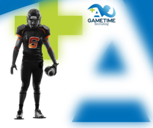 Diseño de Logo por WholeBranding® para Game Time Recruiting | Diseño: #7534404