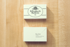 Business Card Design by isabel paoli for Killingworth Nurseries | Design: #7351440