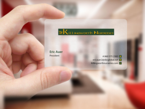 Business Card Design by Creations Box 2015 for Killingworth Nurseries | Design: #7361168