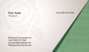 Business Card Design by Macaw for Killingworth Nurseries | Design: #7364792