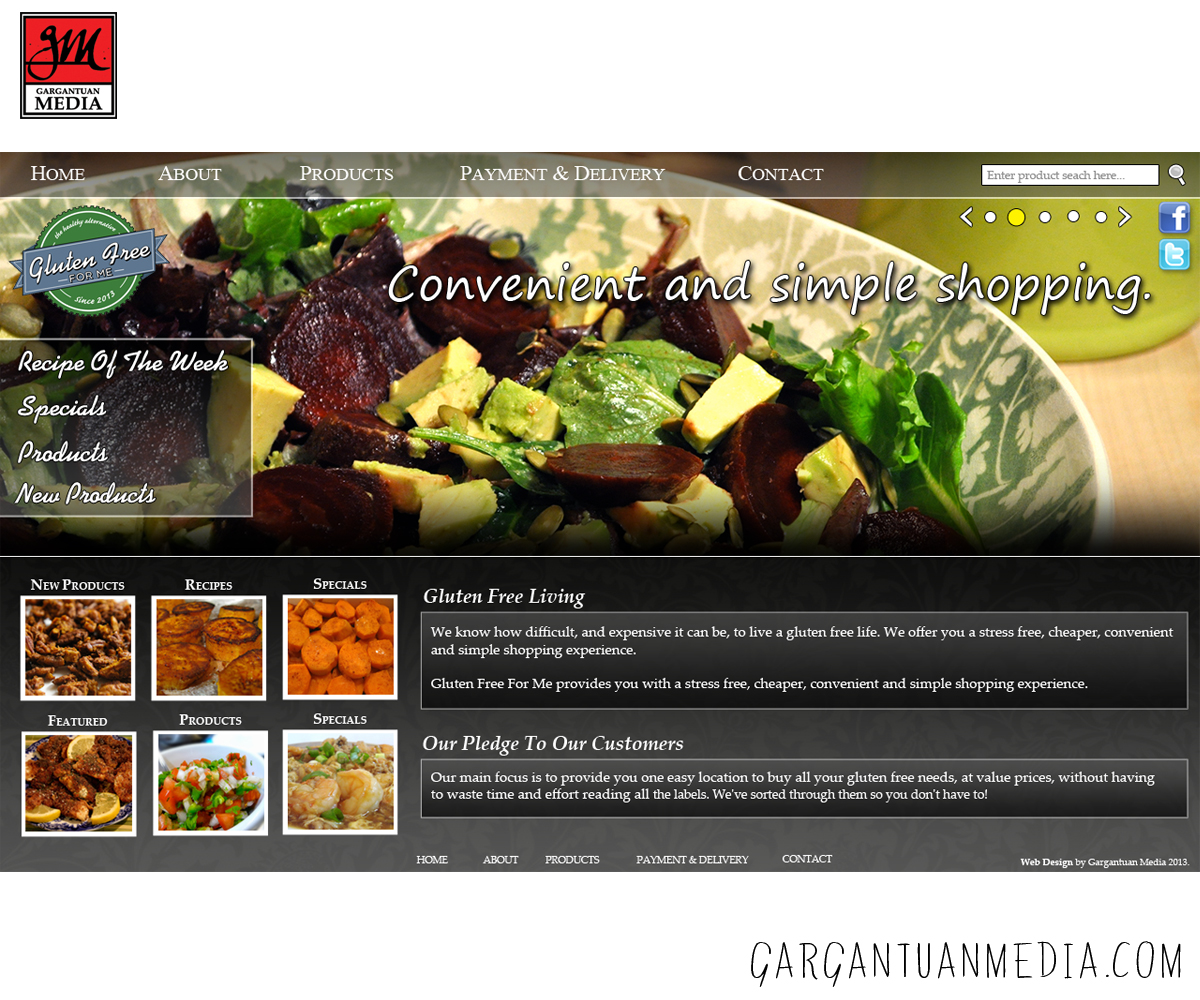 Web-Design von Gargantuan Media für dieses Projekt | Design #1906982