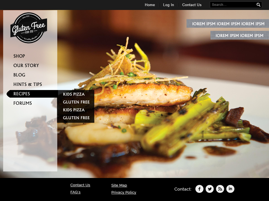 Diseño Web por Xtilez para este proyecto | Diseño #1877176