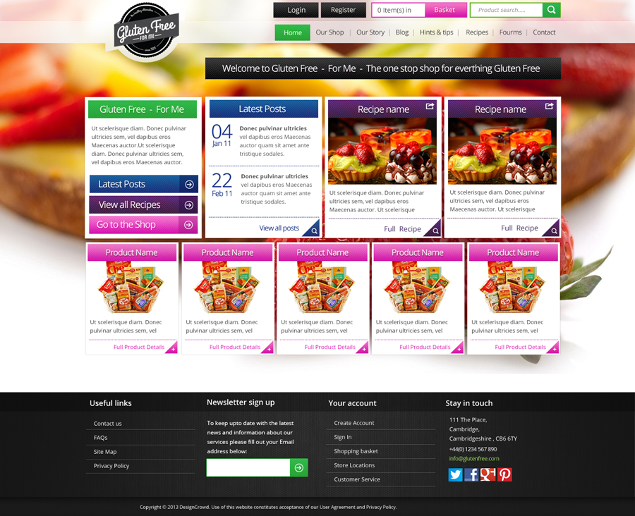 Web Design by Design Monkey (jim) for this project | Design #1913626