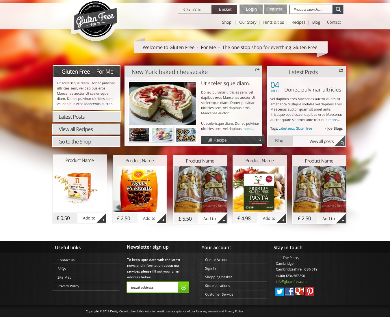 Web Design by Design Monkey (jim) for this project | Design #1922422