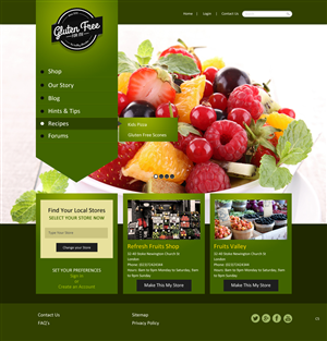 Web Design by pb for this project | Design: #1873190