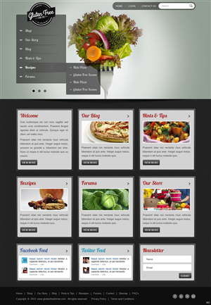 Web Design by pb for this project | Design: #1873206