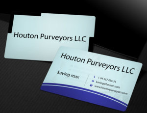 Business Card Design by Lanka Ama for Houton Purveyors LLC | Design: #7359777