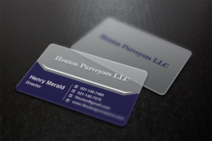 Business Card Design by Lanka Ama for Houton Purveyors LLC | Design: #7359793