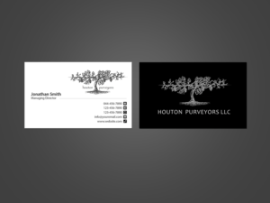 Diseño de Tarjeta de Presentación por Creations Box 2015 para Houton Purveyors LLC | Diseño: #7393630