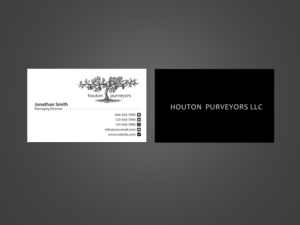 Diseño de Tarjeta de Presentación por Creations Box 2015 para Houton Purveyors LLC | Diseño: #7397300